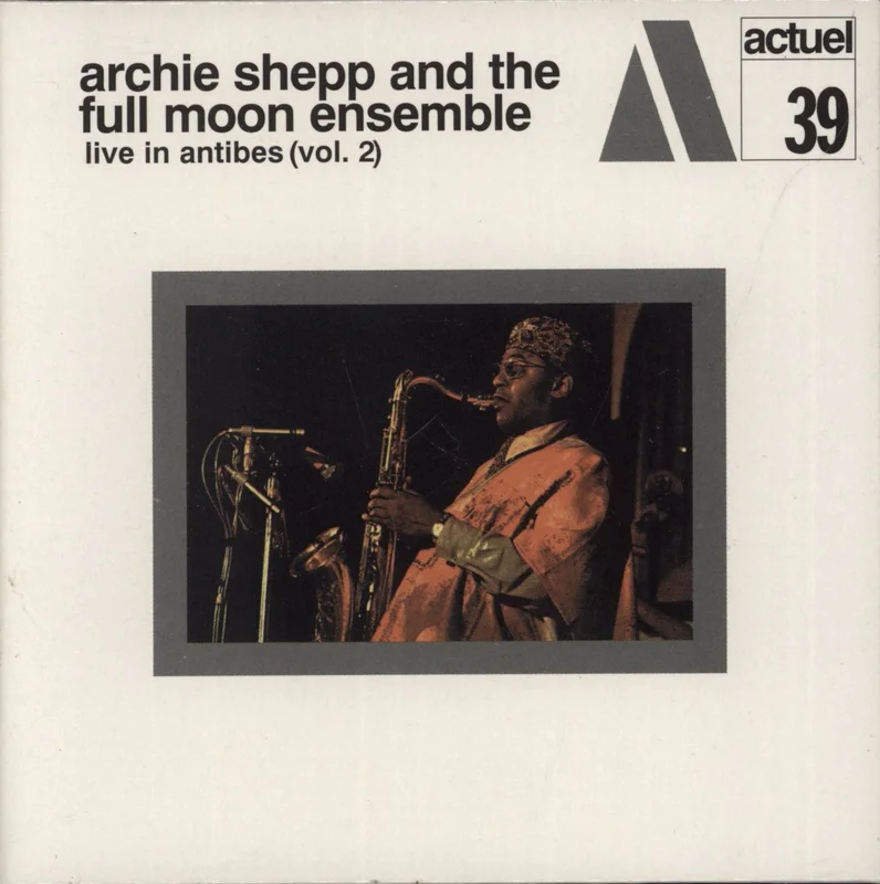 Archie Shepp Live In Antibes Vol.2 UK 2-disc CD/DVD set