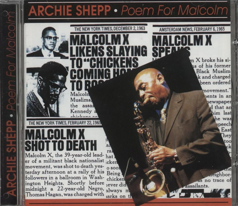 Archie Shepp Poem For Malcolm UK CD album