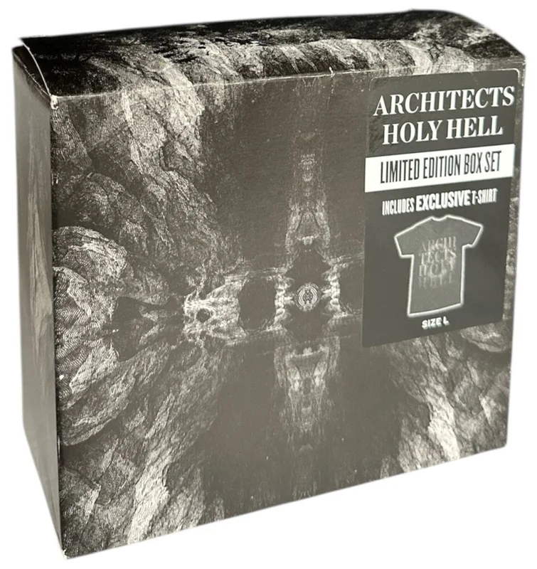 Architects Holy Hell - CD + T-shirt UK Cd single boxset