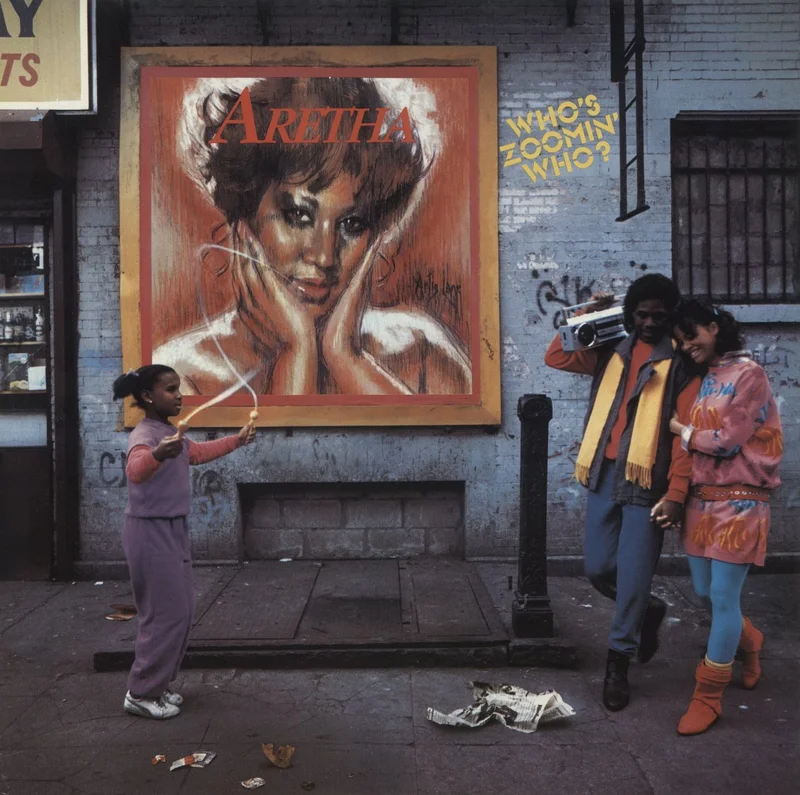 Aretha Franklin Who's Zoomin' Who? Canadian Vinyl LP