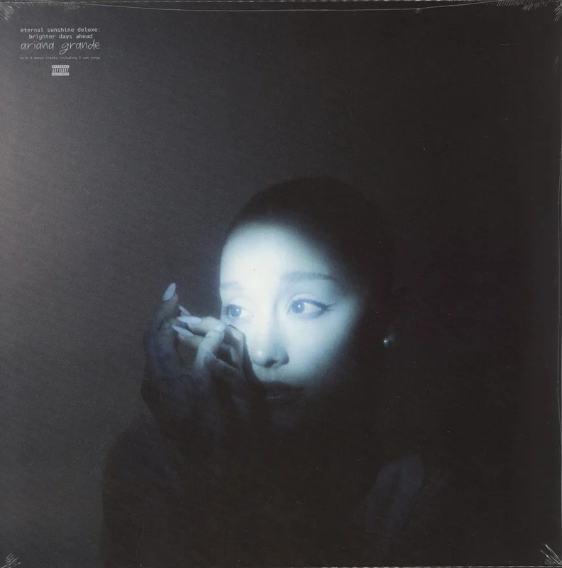 Ariana Grande Eternal Sunshine Deluxe: Brighter Days Ahead - Blue Marbled Vinyl + Alt Artwork - Sealed UK 2-LP vinyl set