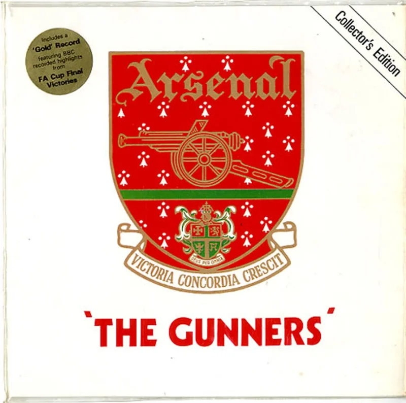 Arsenal F.C. The Gunners UK 7" vinyl