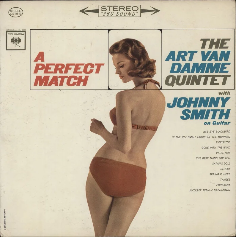 Art Van Damme A Perfect Match - Demo stamped US Vinyl LP
