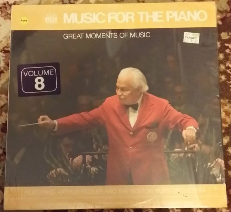Arthur Fiedler, The Boston Pops Orchestra - Music For The Piano, Great Moments Of Music, Volume 8