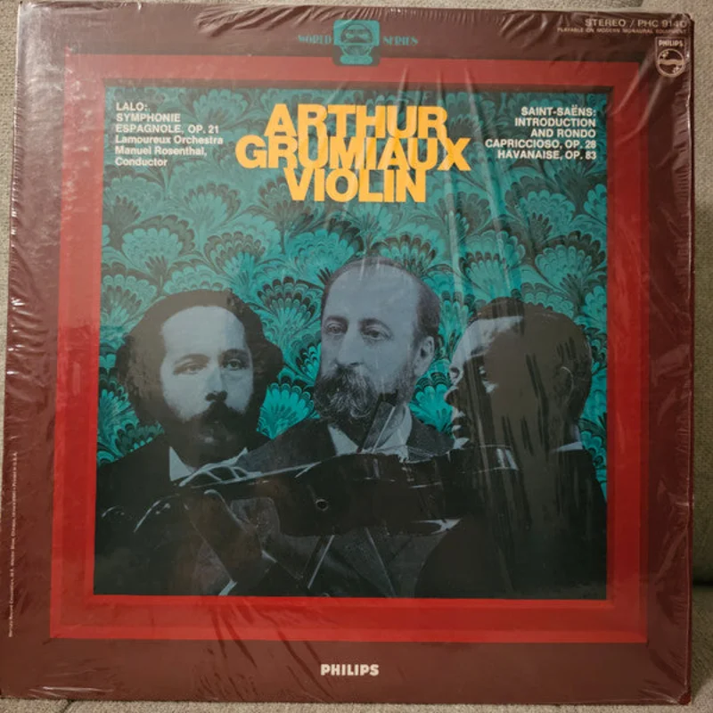 Arthur Grumiaux, Manuel Rosenthal, Orchestre Des Concerts Lamoureux, douard Lalo, Camille Saint-Sans - Symphonie Espagnole / Introduction Et Rondo Capriccioso / Havanaise