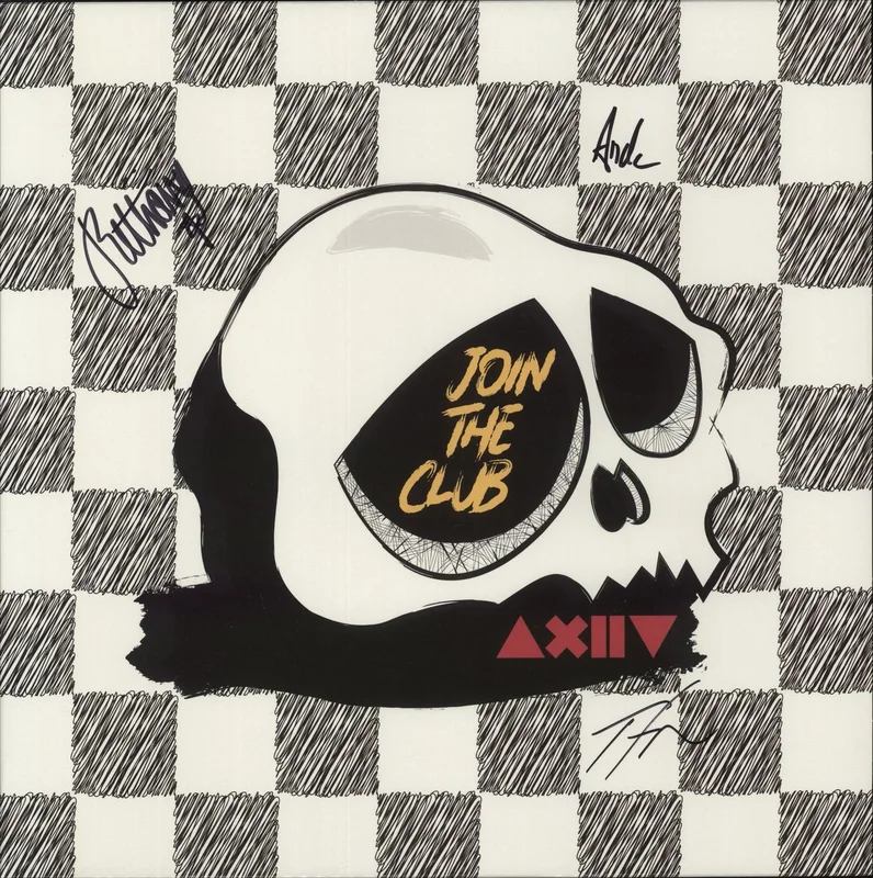 As December Falls Join The Club - Autographed UK Vinyl LP