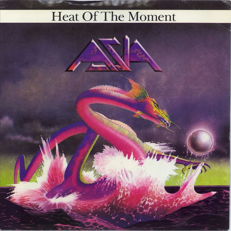 Asia Heat Of The Moment - Picture Sleeve UK 7" vinyl