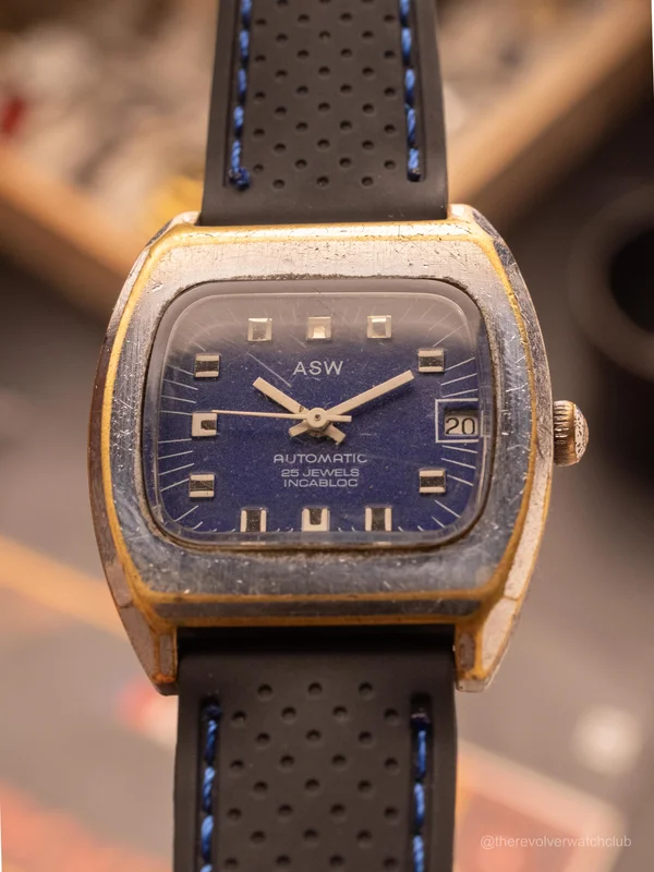 ASW Incabloc (Ref. Unknown) (34mm x 38mm; Automatic)