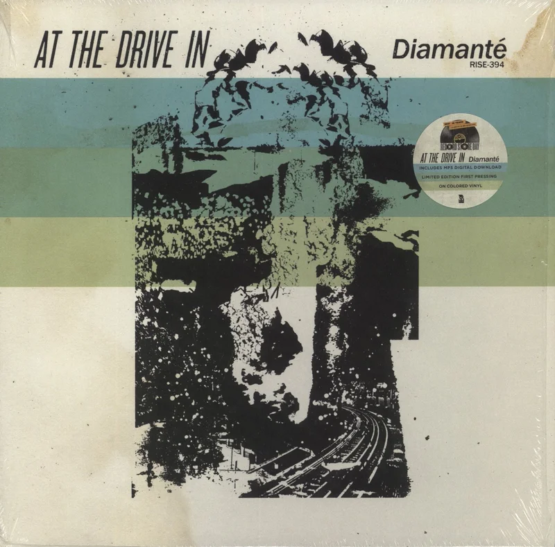 At The Drive-In Diamante - RSD 2017 - Mint Splatter Vinyl - Shrink US 10" vinyl