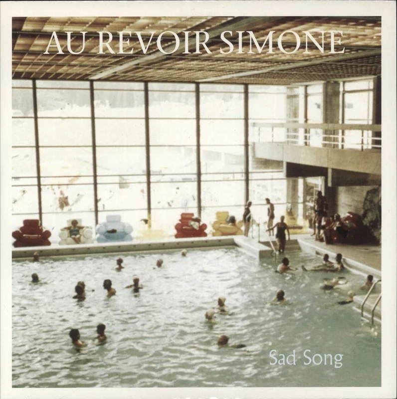 Au Revoir Simone Sad Song UK 7" vinyl