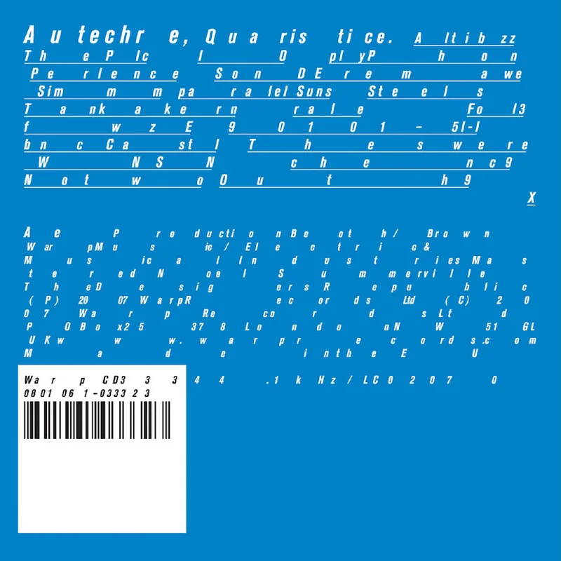 Autechre Quaristice