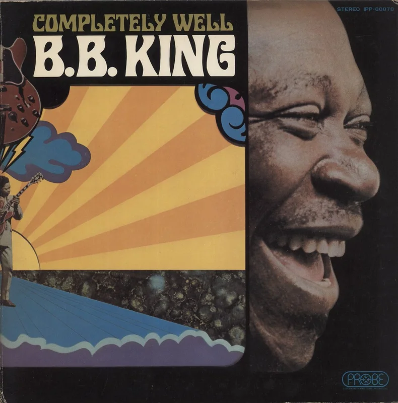 B B King Completely Well Japanese Vinyl LP