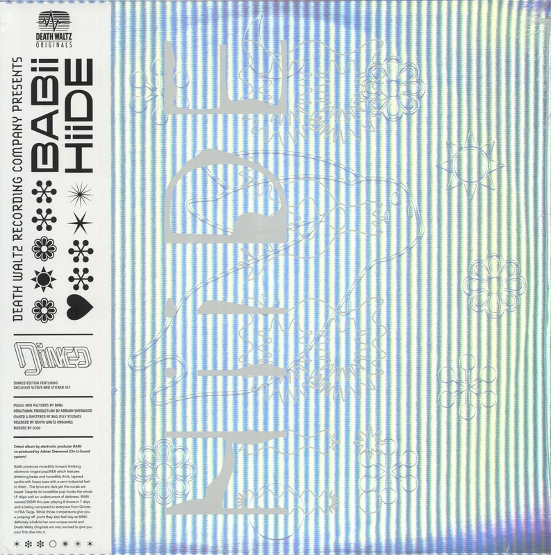 Babii Hiide - Clear With White Splatter Vinyl - Sealed UK Vinyl LP