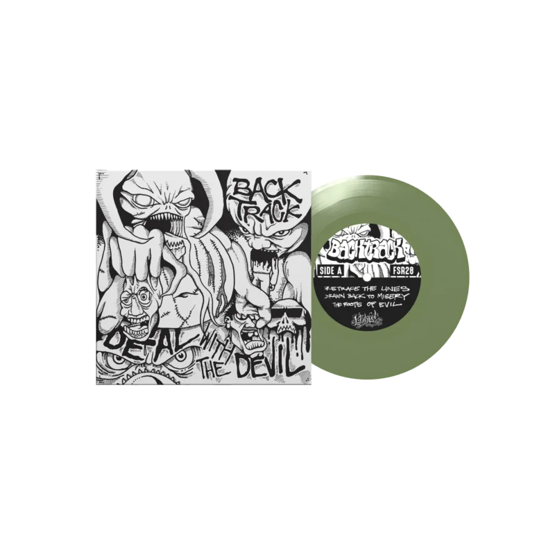 Backtrack - Deal With The Devil Green 7"