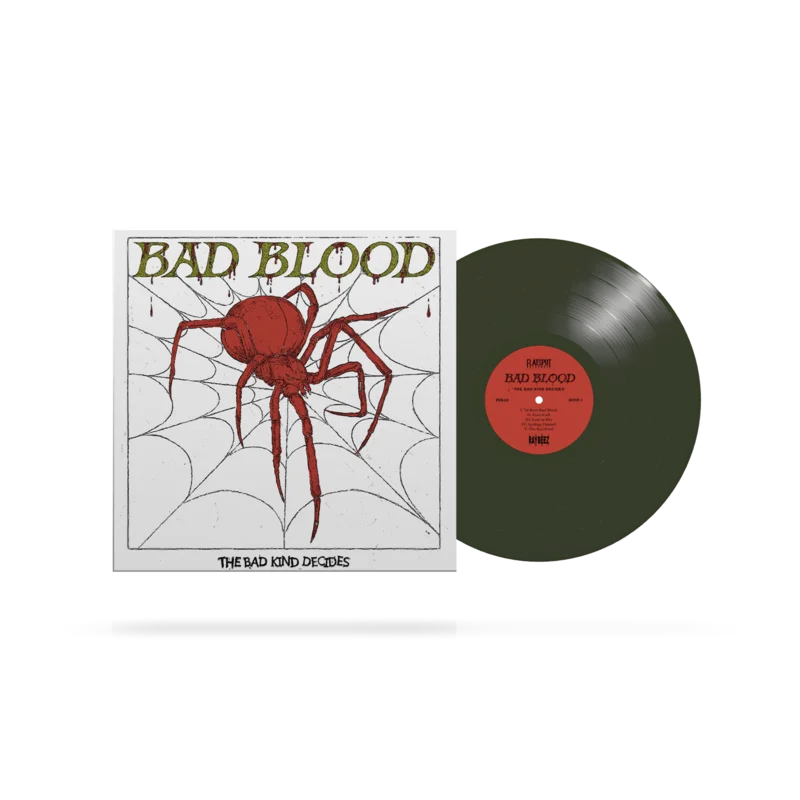 Bad Blood - The Bad Kind Decides Clear Green Vinyl