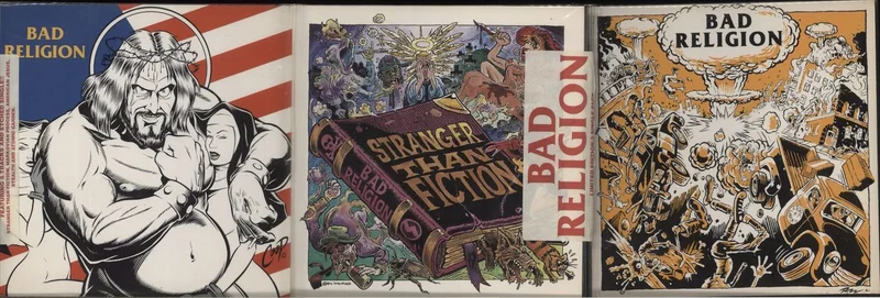 Bad Religion Limited Edition 3 Single Pack US 7" vinyl