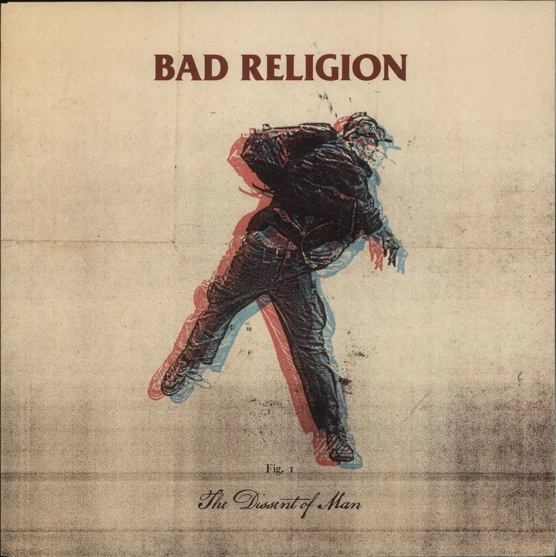 Bad Religion The Dissent of Man - Orange Vinyl US Vinyl LP