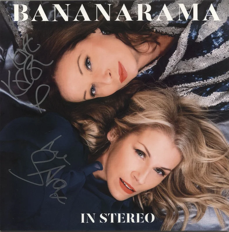Bananarama In Stereo - Clear Vinyl - Autographed UK Vinyl LP