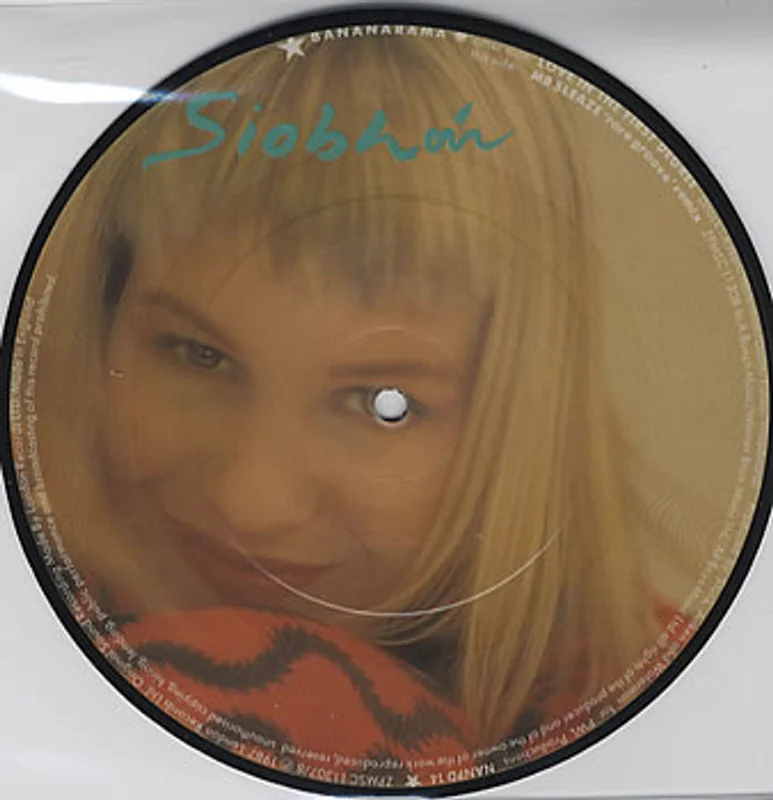 Bananarama Love In The First Degree - Keren/Siobhan UK 7" picture disc