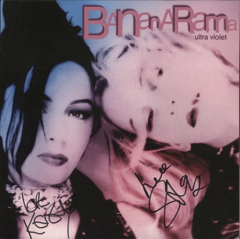 Bananarama Ultraviolet - Violet Vinyl - Autographed UK Vinyl LP