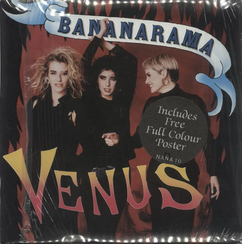 Bananarama Venus + Poster UK 7" vinyl