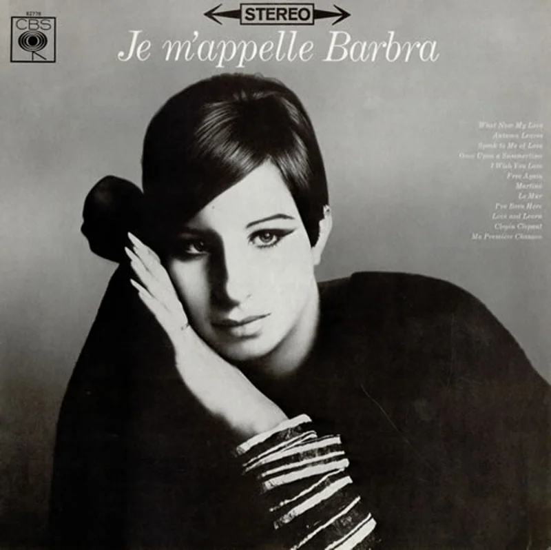 Barbra Streisand Je M'appelle Barbra - 1st UK Vinyl LP