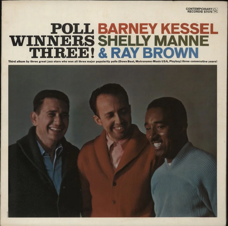 Barney Kessel Poll Winners Three! US Vinyl LP