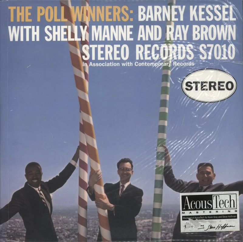 Barney Kessel The Poll Winners - 180gm - Sealed US 2-LP vinyl set