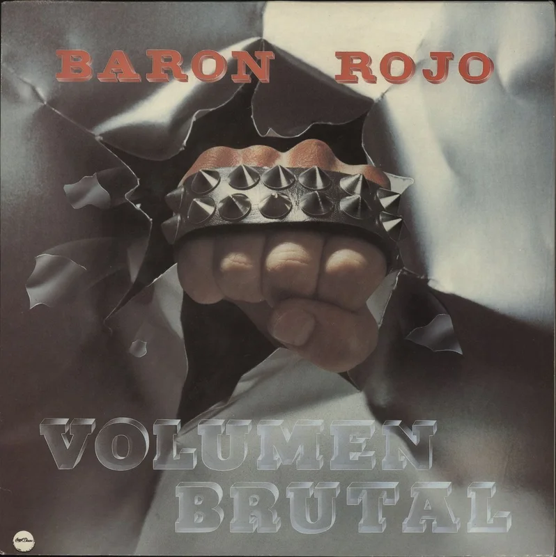 Baron Rojo Volumen Brutal UK Vinyl LP