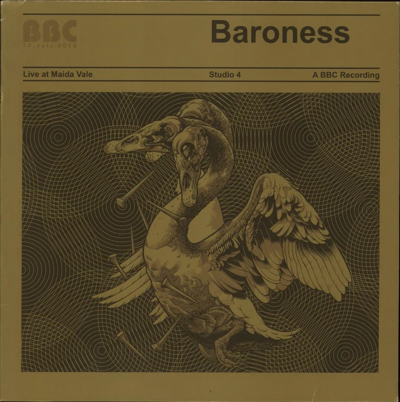 Baroness Live At Maida Vale - BBC - Gold Translucent Vinyl - EX US 12" vinyl
