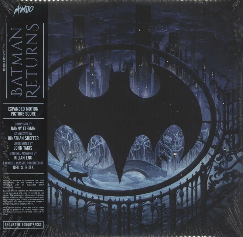 Batman Batman Returns (Expanded Motion Picture Score) - 180gm - Sealed US 3-LP vinyl set
