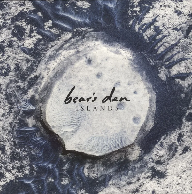 Bear's Den Islands - Blue & Clear Vinyl + Autographed Print UK Vinyl LP