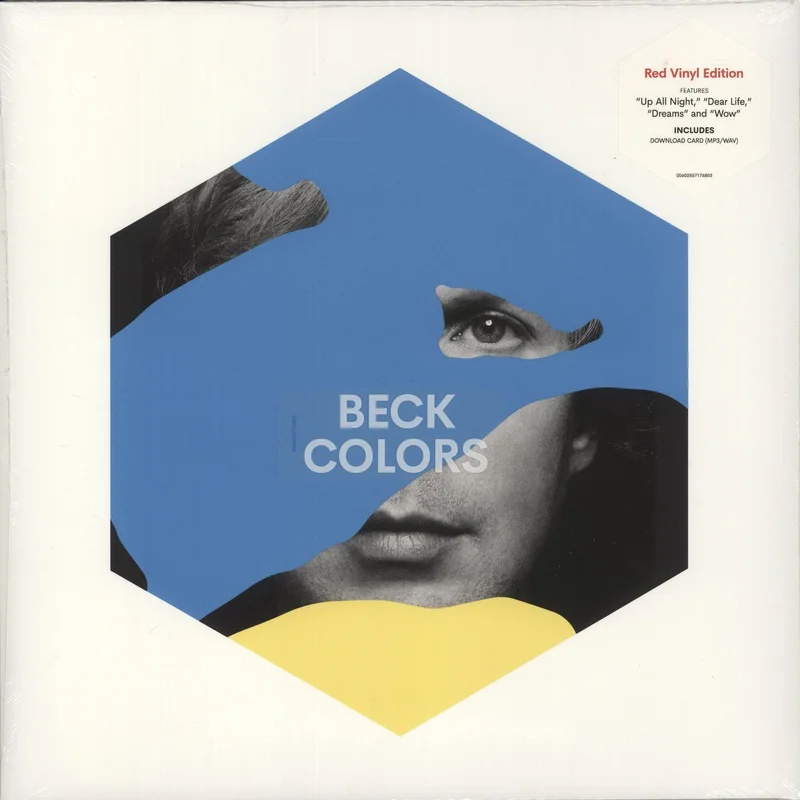 Beck Colours - Red Vinyl - Sealed UK Vinyl LP