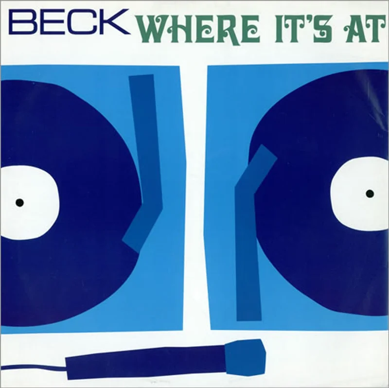 Beck Where It's At UK 12" vinyl