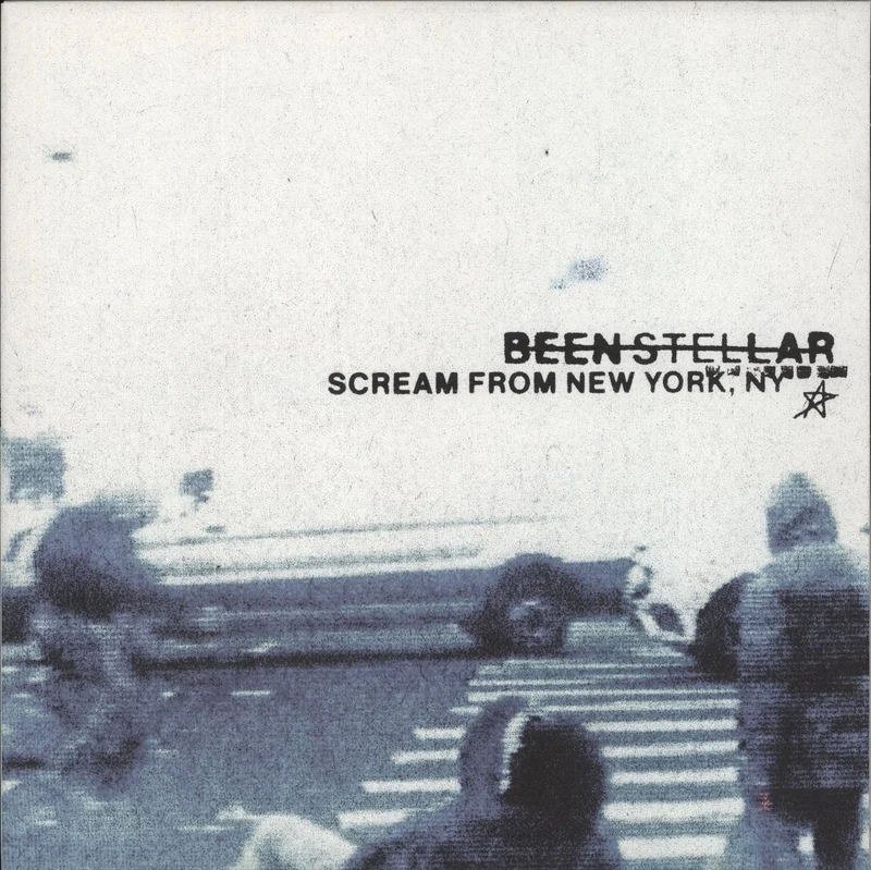 Been Stellar Scream From New York, NY - Black And Blue Vinyl UK Vinyl LP
