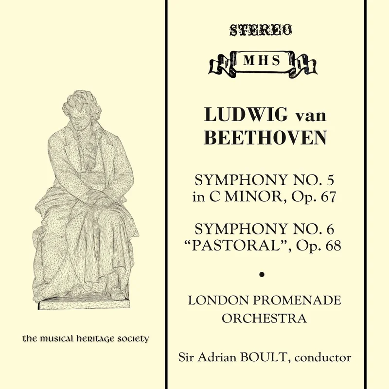 Beethoven: Symphonies 5 & 6 - Adrian Boult, London Promenade Orchestra