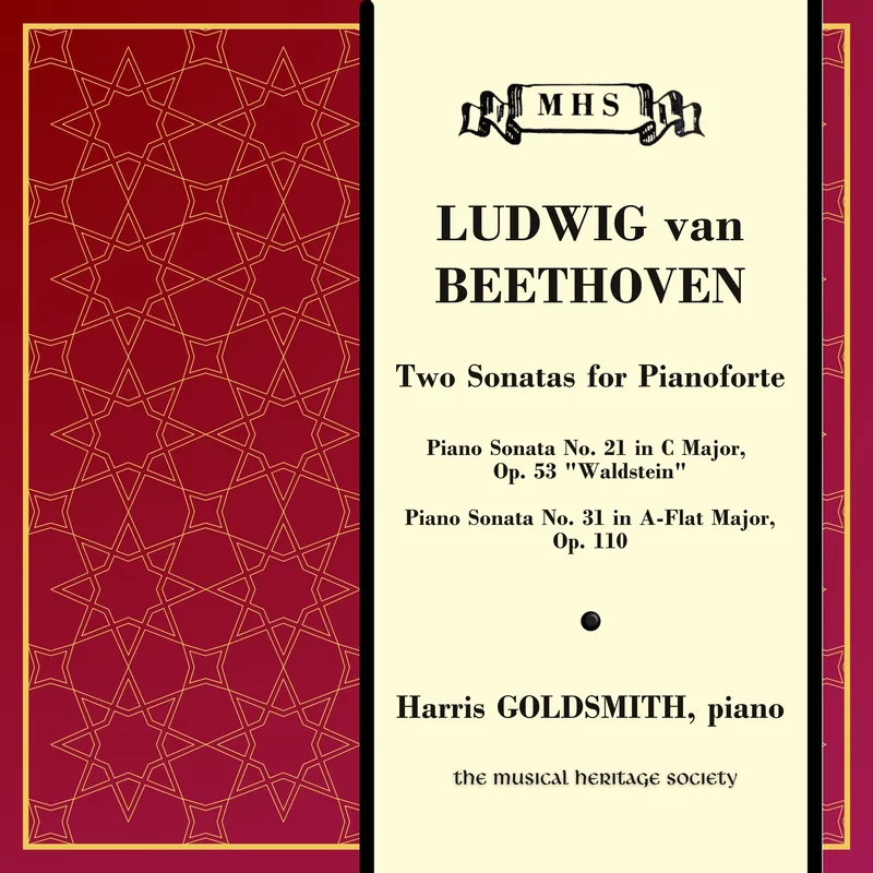 Beethoven: Two Sonatas for Pianoforte - Harris Goldsmith