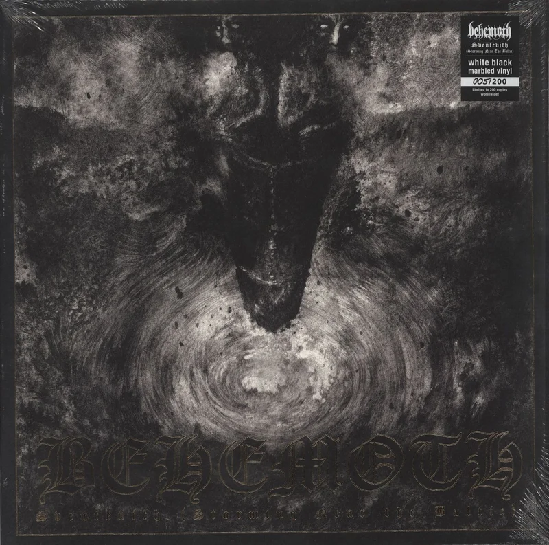Behemoth Sventevith (Storming Near The Baltic) - White Black Marbled Vinyl - Sealed German 2-LP vinyl set