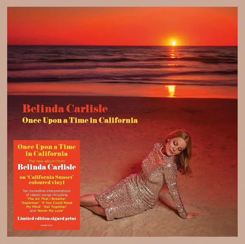 Belinda Carlisle Once Upon A Time In California - California Sunset Vinyl - Sealed UK Vinyl LP