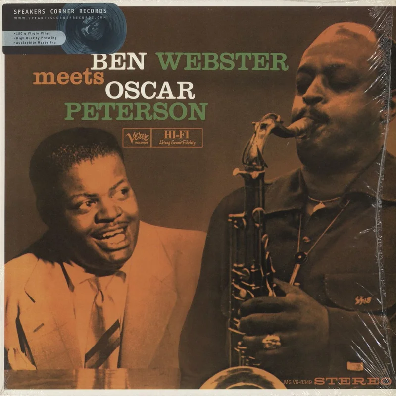 Ben Webster Meets Oscar Peterson - 200gm - Shrink German Vinyl LP