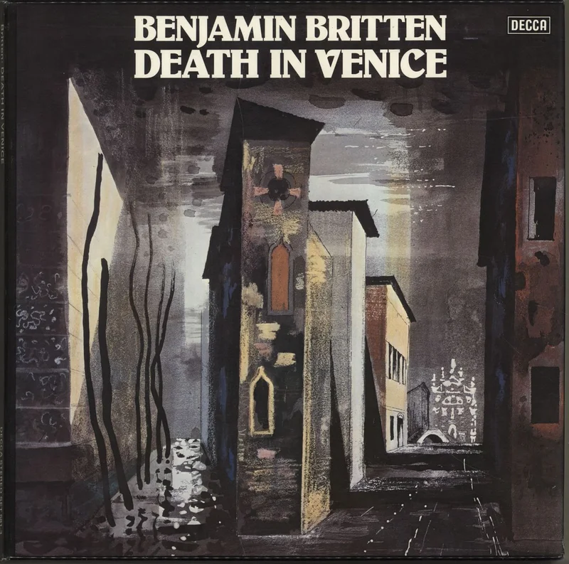 Benjamin Britten Death In Venice UK Vinyl box set