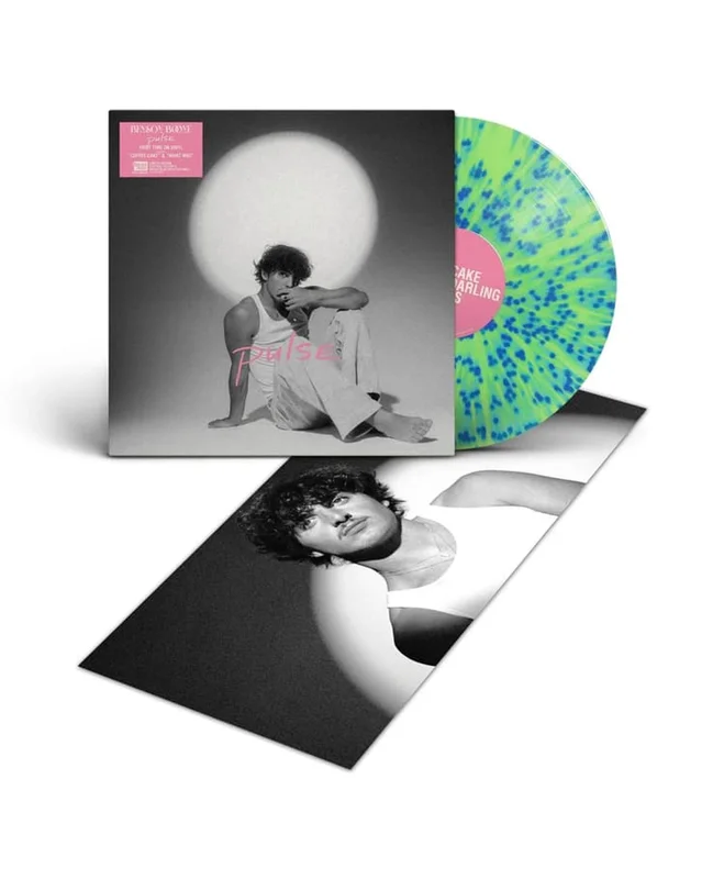 Benson Boone Pulse - RSD Black Friday 2025 - Electric Yellow and Bright Blue Splatter Vinyl - Sealed US 12" vinyl
