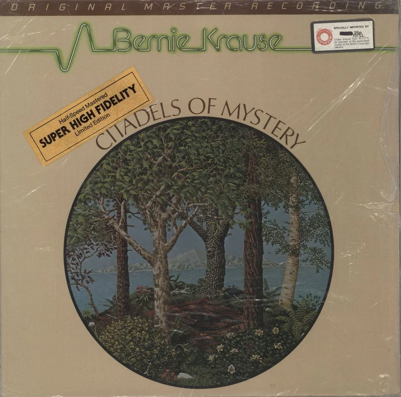Bernie Krause Citadels Of Mystery US Vinyl LP