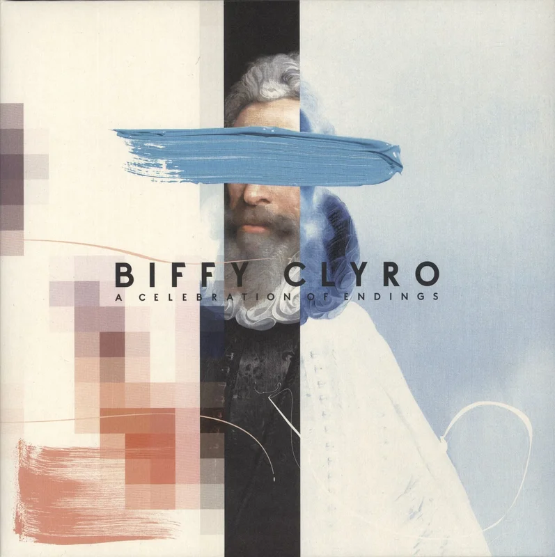 Biffy Clyro A Celebration of Endings - Autographed Postcard UK Vinyl LP