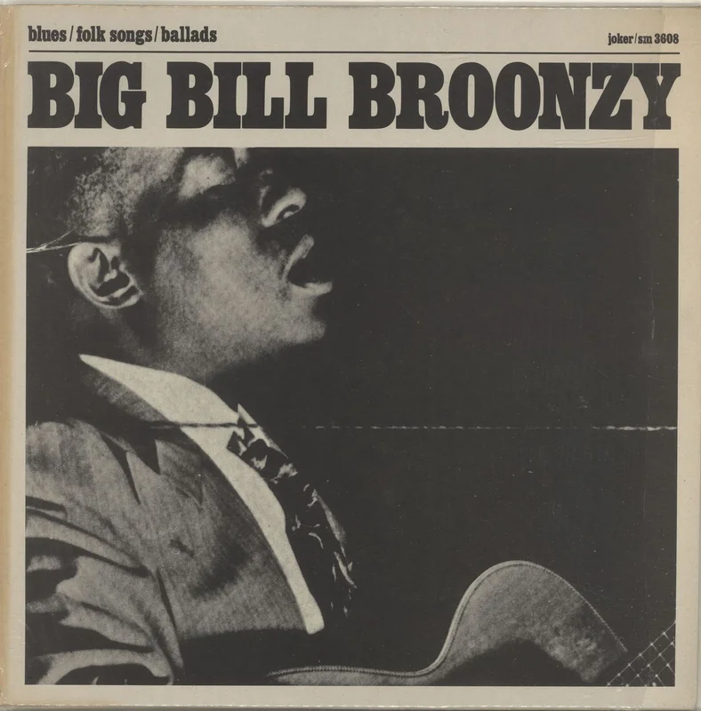 Big Bill Broonzy Blues / Folk Songs / Ballads Italian Vinyl LP
