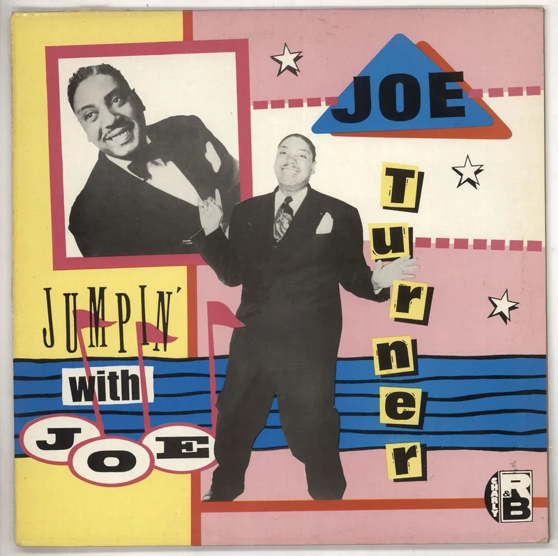 Big Joe Turner Jumpin' With Joe - Yellow & Pink Sleeve UK Vinyl LP