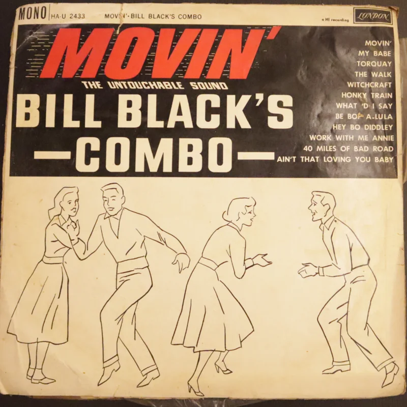 Bill Black's Combo - Movin' (Indian Pressing) ( (Used Vinyl - VG) TRC Marketplace