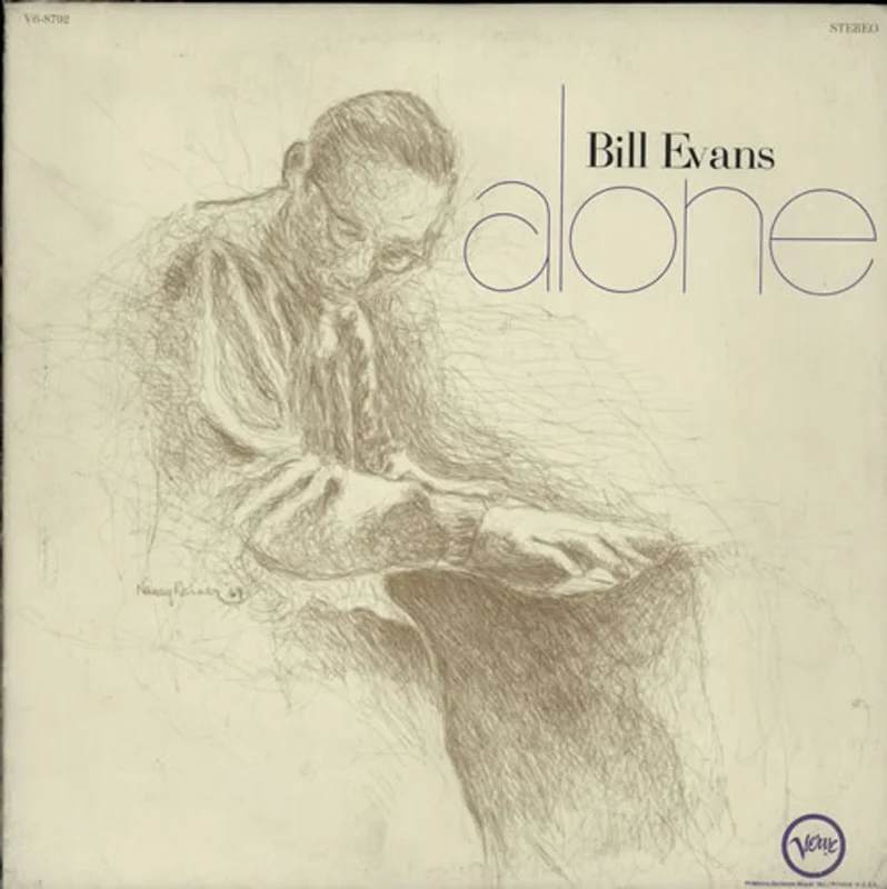 Bill Evans (Piano) Alone US Vinyl LP