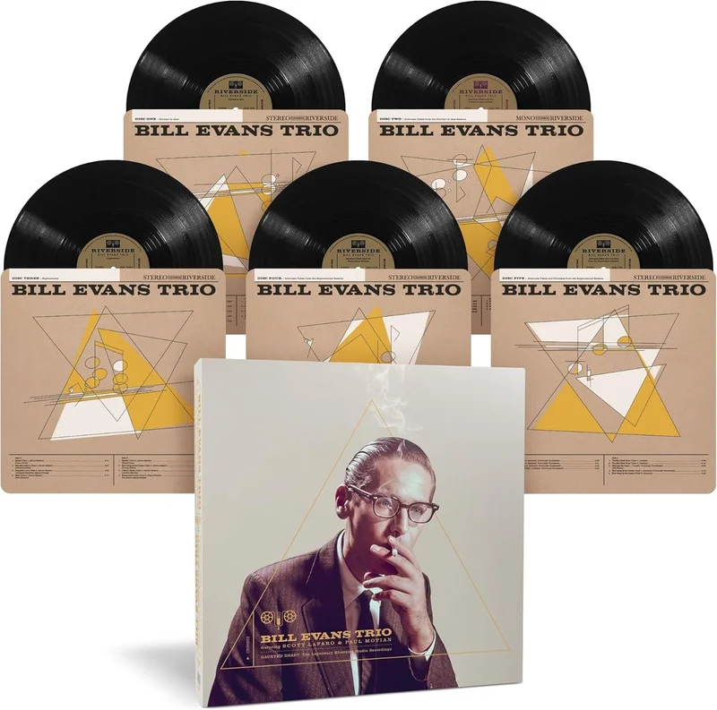 Bill Evans (Piano) Haunted Heart: The Legendary Riverside Studio Recordings - Deluxe 5-LP Vinyl Edition - Sealed UK Vinyl box set