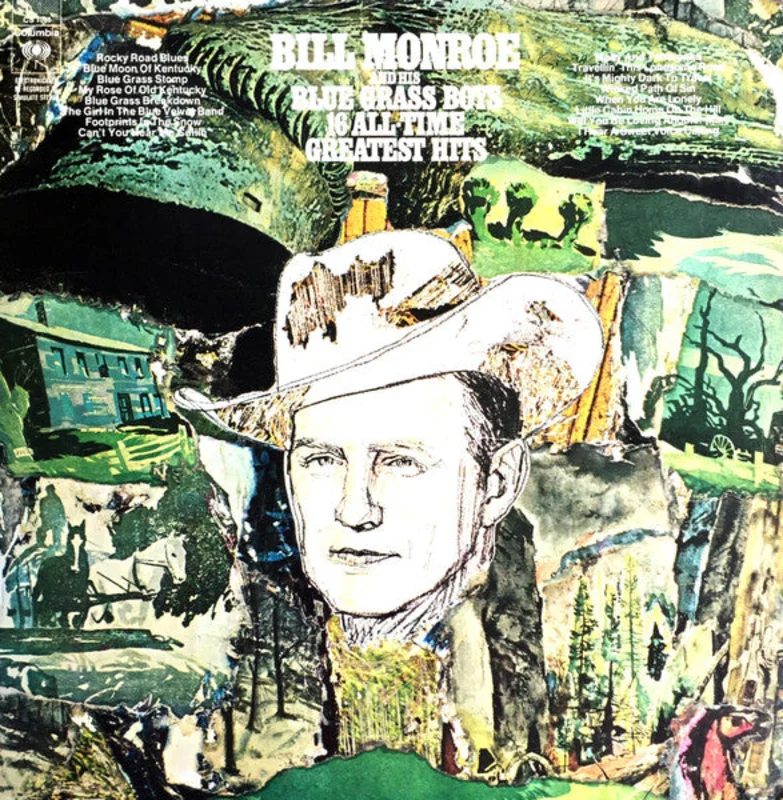 Bill Monroe & His Blue Grass Boys - 16 All-Time Greatest Hits